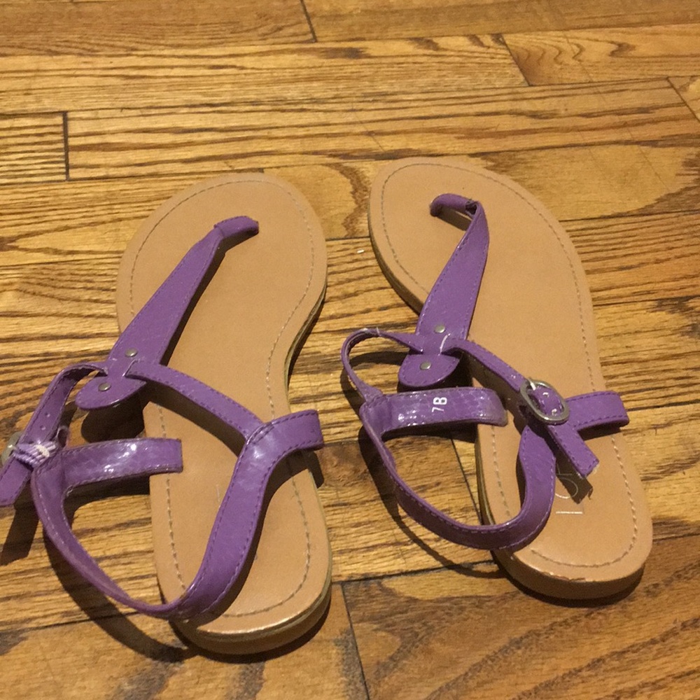 Loft purple sandals